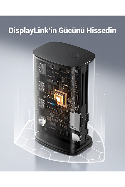Ugreen USB-C Çok İşlevli Bağlantı İstasyonu Pro, 90325