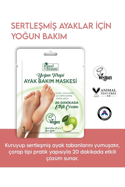 Rituel De Beaute Yoğun Terapi Ayak Maskesi 3'lü