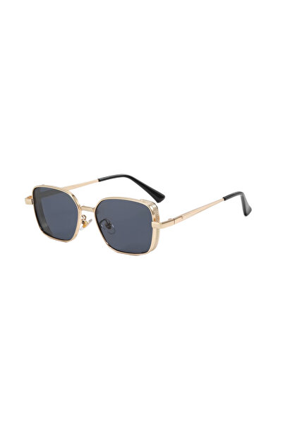 Toz Vintage Yariel Gold Çerçeve Unisex UV400 Vintage Retro Güneş Gözlüğü