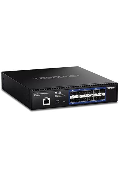TRENDnet Switch 12 porturi SFP+ 1/10G, 1 x consolă RJ45, management, 1U - TL2...