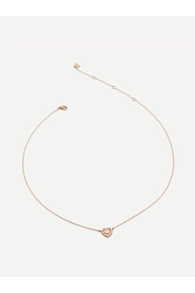 Guess 16 18 Jardin Heart Necklace