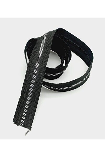 angel çanta aksesuar Fermoar Argintiu Mijloc 100 Cm Culoare Neagra