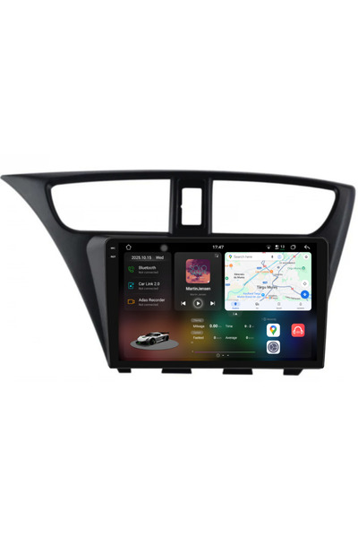 NavStore Navigatie Dedicata Honda Civic IX Hachback (2011-2017), 2K, 12Gb Ram...