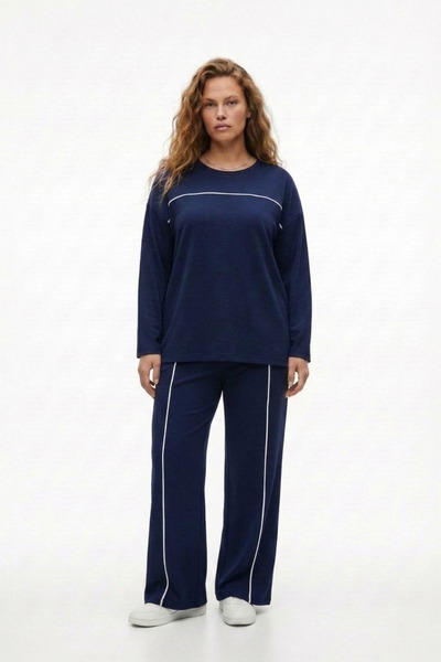 TALVİN Modal Fabric Comfortable Casual Suit – Long Sleeve M-6Xl