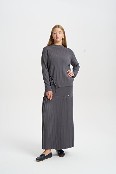 Niliwi 3090 Yani Verev Piece Decorated Tie-Dye Bluz