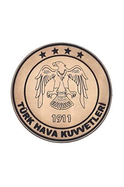 Seyhan Askeri Malzeme HAVA KUVVETLERİ  Deri PEÇ - Arma - Askeri Patch