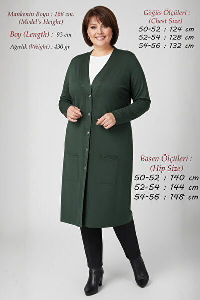 Laden Büyük Beden Kadın Yazlık Turlu Viskon Penye Nefes Alan Anne Düğmeli Tun...