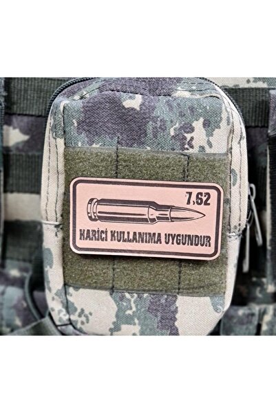 Seyhan Askeri Malzeme 7,62 Harici Kullanıma Uygundur Deri PEÇ -Arma - Leather Patch