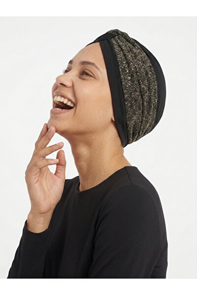 elysianfidan Design special negru cu model nisip auriu căptușit gata de fabri...