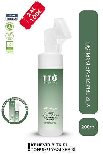 TTO Thermal Kenevir Bitkisi Tohumu Yağı Yüz Temizleme Köpüğü – Lansman Fiyatı