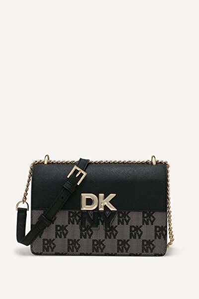 Dkny حقيبة كروسبودي بسلسلة من إيكو