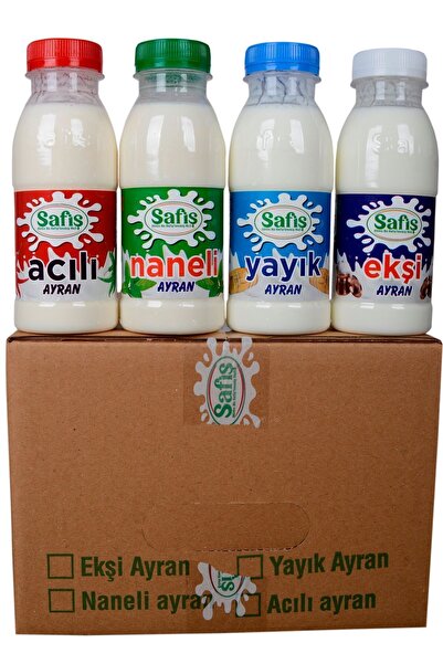 Safiş Karışık Ayran Tam Yağlı 275 ml 20 Adet