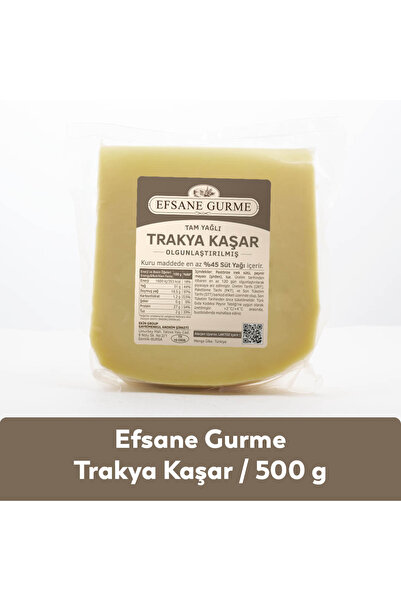 Kavlak Zeytin Efsane Gurme Trakya Kaşar 500 gr