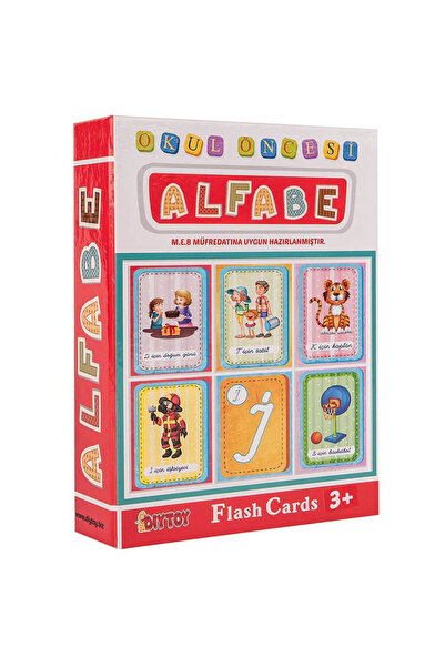 Diytoy بطاقات فلاش الأبجدية التركية