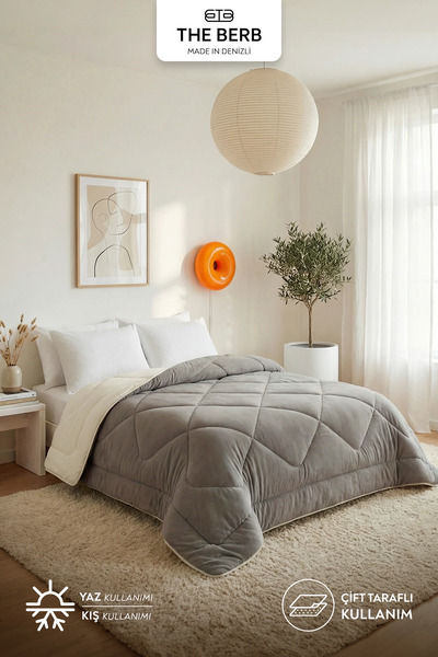 The Berb | Одномісний ковдра преміум-класу | Двостороннє використання | 155x2...