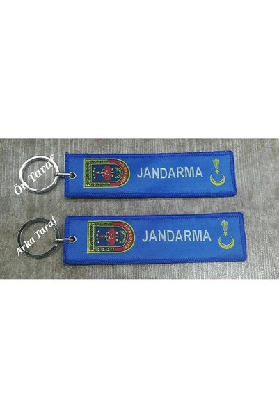 Seyhan Askeri Malzeme Jandarma Nano Knitted Keychain - Fabric Keychain