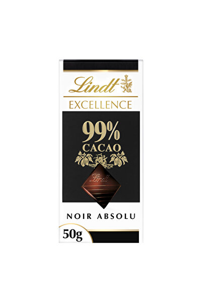 Lindt Excellence %99 Bitter Yoğun Kakao Çikolata 50 GR
