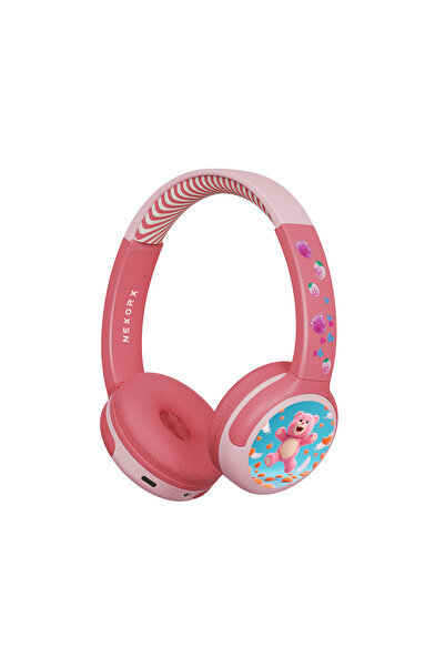 NexorX سماعات نيكست تيونز 001 جونيور للأطفال - بلوتوث 5.3، 8 ساعات من التشغيل...