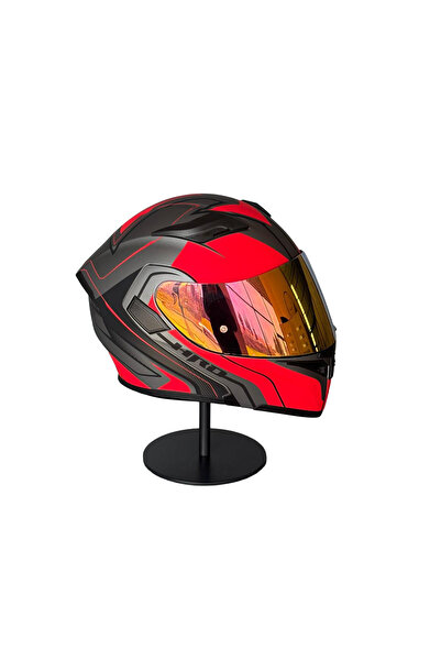 scharf 902 Çene Açılır Motosiklet Kaskı – Güneş Gözlüklü (RosePink Vizörlü) A...