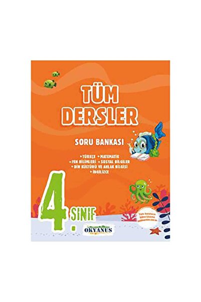 Okyanus Yayınları Okyanus 4.Sınıf Tüm Dersler Soru Bankası 2020