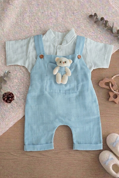 ipek atlas Set salopet din țesătură muselină pentru bebeluși și copii - fete ...