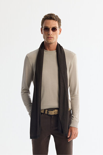 Avva Pulover pentru bărbați Mink guler rotund amestec de viscoză basic Tricot...