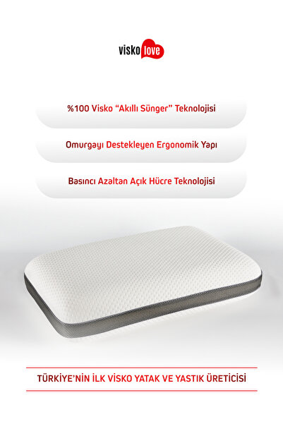 Visko Love Class Boll-l, Ortopedik Visco Yastık