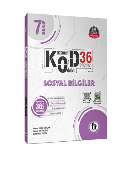 Özgün Yayınları Fi Yayınları 7.SINIF SOSYAL BİLGİLER KOD 42 DENEME