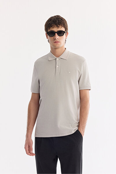 Avva Muška polo majica bez gužvanja, 100% pamuk, osnovni regular fit, model B...