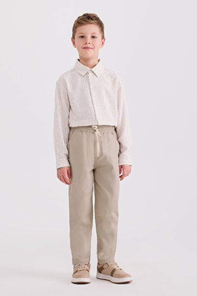 Panço Erkek Çocuk Bej Pantolon