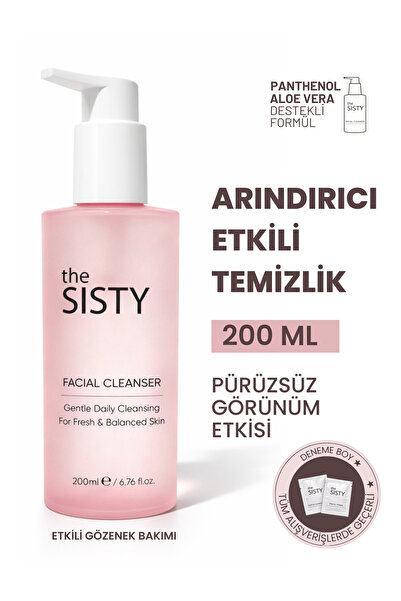Gözenek Arındırıcı Yüz Yıkama Jeli | Panthenol & Aloe Vera 200 ml