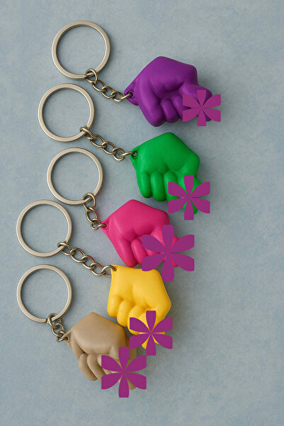 nextprintX Dekoratif Mini Figür Anahtarlık – Renkli Hediyelik Anahtar Aksesuarı