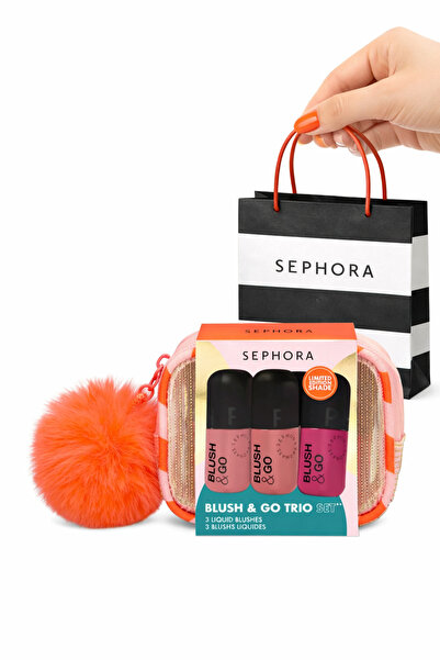 SEPHORA مجموعة احمر خدود بلاش اند جو الثلاثية [ أصلية 100% ]