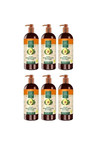 Eyüp Sabri Tuncer صابون سائل بزيت الأفوكادو الطبيعي 750 مل × 6