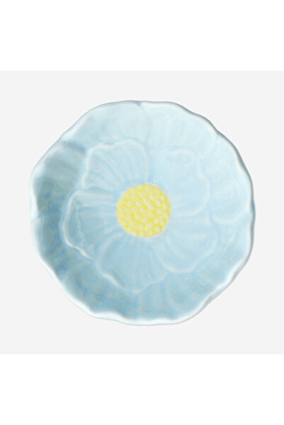 Flying Tiger Copenhagen Çiçek Şeklinde Mavi Mini Kase