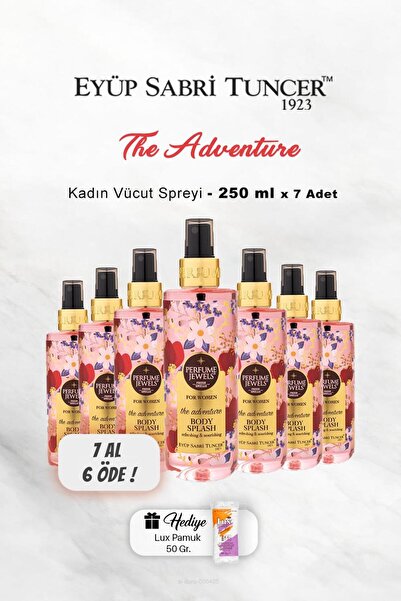 Eyüp Sabri Tuncer 7 AL 6 ÖDE Eyüp Sabri Tuncer Vücut Spreyi Adventure 250 ml,...