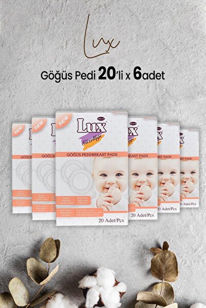 LUX وسادة الصدر 20 × 6 قطع