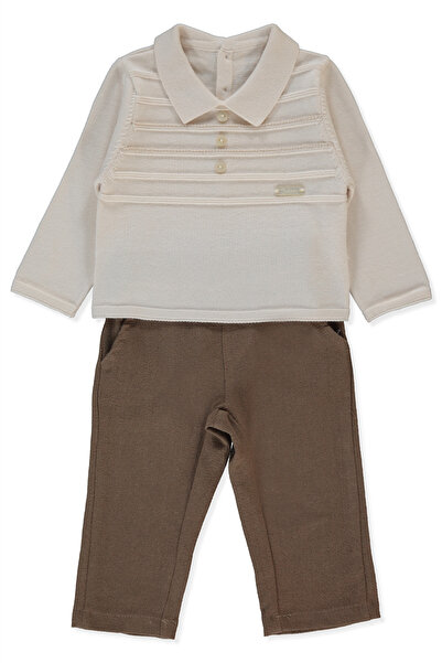 Bebetto Woven Pants 2-Piece Suit (Gentleman) Brown