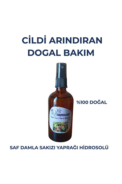 Fermescent Damla Sakızı Yaprağı Hidrosol Cilt Canlandırıcı Doğal Tonik 100 ml