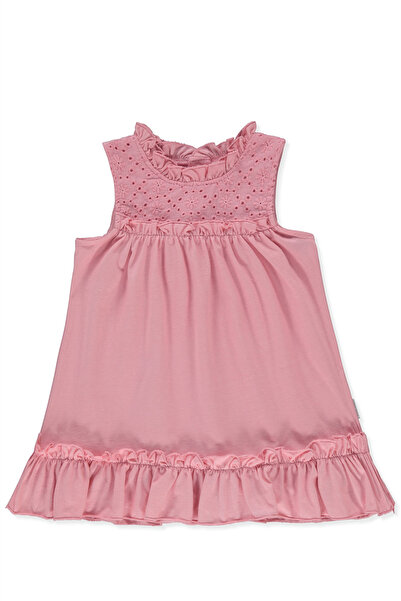 Bebetto Single Jersey Dress (Lovely Flowers) Pink