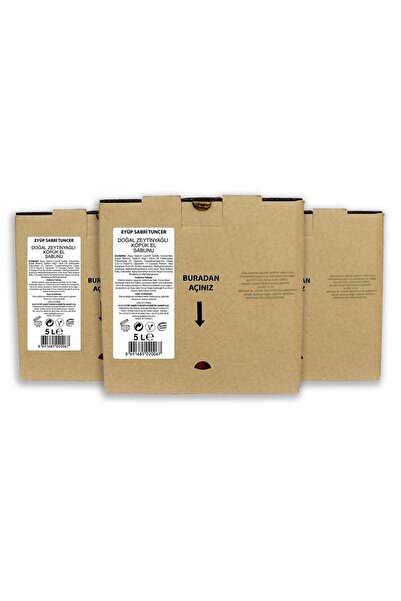 Eyüp Sabri Tuncer صابون رغوي بزيت الزيتون 5000 مل × 3 قطع