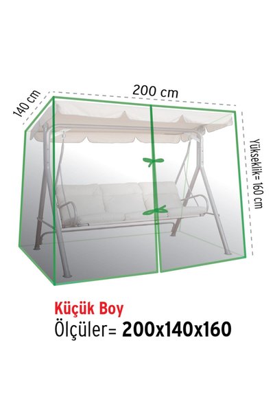 Homaks Salıncak Koruma Örtüsü 200 X 140 Şeffaf