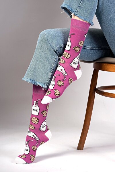 Ozzy Socks Șosete cu model de lapte