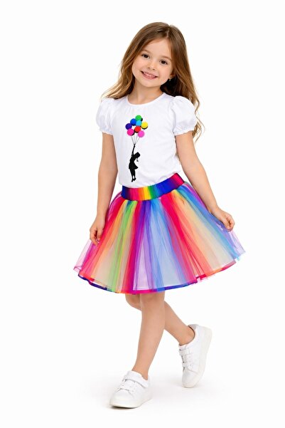 Nacar Kız Çocuk Ikili Takımı 23 Nisan Gösteri Kıyafeti