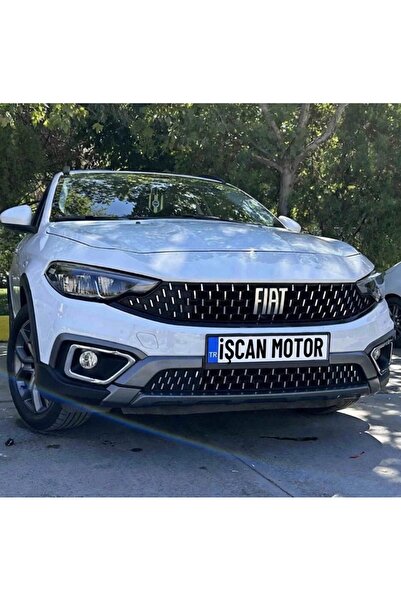 İŞCAN MOTOR Egea Cross Ön Panjur Sticker Set Krom Nikelaj