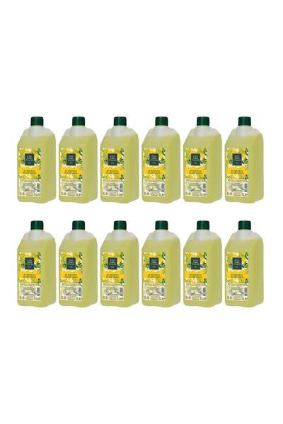 Eyüp Sabri Tuncer Klasik Limon Kolonyası Yedek Şişe 1 Litre x 12 Adet