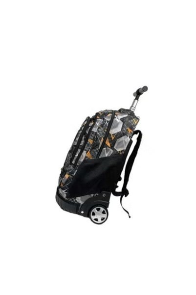 nuzki Trolley School Bag for Students - Multi-Functional Backpack with Wheels - Ideal School Bags fo