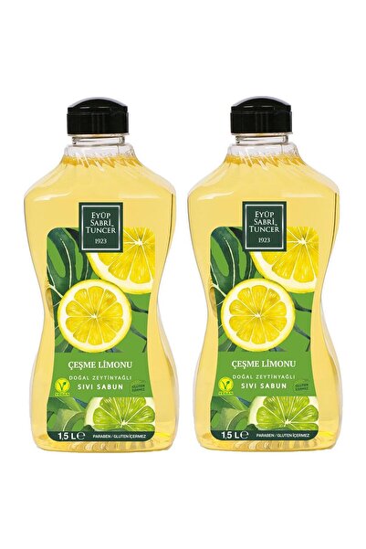 Eyüp Sabri Tuncer صابون سائل بزيت الزيتون الطبيعي صابون سائل بالليمون 1500 مل...