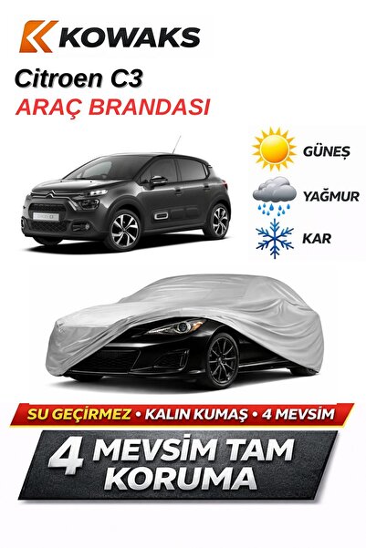 KOWAKS Citroen C3 Oto Branda, Araba Brandası