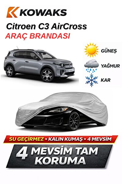 KOWAKS Citroen C3 AirCross Oto Branda, Araba Brandası